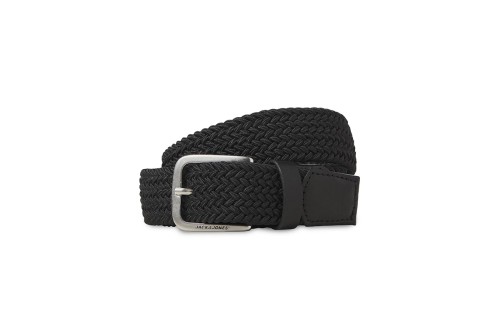 Jack And Jones Deblin Woven Ζώνη Casual (12244231 BLACK)
