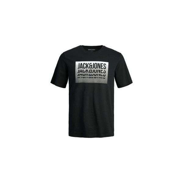Jack And Jones Jjflint  T-Shirt Ανδρικό (12248614 BLACK)