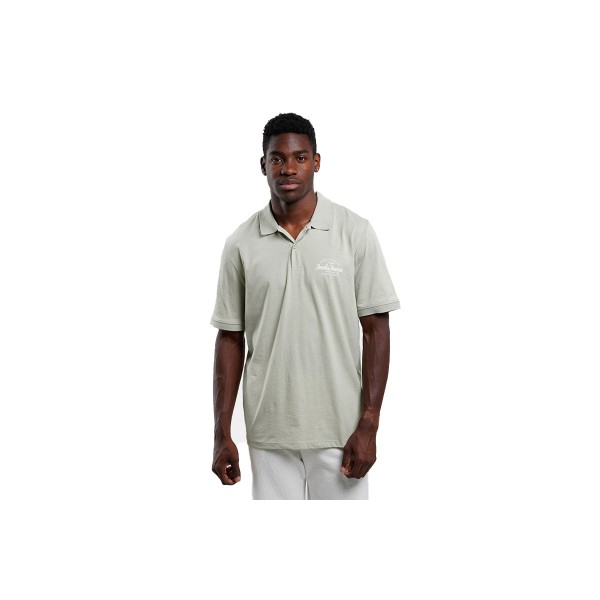 Jack And Jones Jjforest Polo Ανδρικό (12248621 DESERT SAGE-MELANGE)