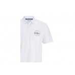 Jack And Jones Ανδρικό Κοντομάνικο Polo T-Shirt Λευκό