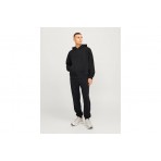 Jack And Jones Jpstgordon Star Ανδρικό Παντελόνι Φόρμας Μαύρο