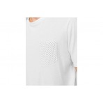 Jack And Jones Crew Neck Ανδρικό Κοντομάνικο T-Shirt Λευκό