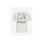 Jack & Jones Ανδρικό Κοντομάνικο T-Shirt Λευκό