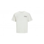 Jack & Jones Ανδρικό Κοντομάνικο T-Shirt Λευκό