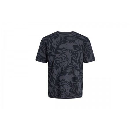 Jack & Jones Ανδρικό Κοντομάνικο T-Shirt Ανθρακί, Μαύρο