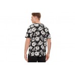 Jack & Jones Ανδρικό Κοντομάνικο T-Shirt Μαύρο, Λευκό