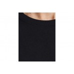 Jack And Jones Ανδρική Μακρυμάνικη Μπλούζα με Λαιμόκοψη Μαύρη