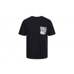 Jack And Jones Jorlafayette Pocket Ss Crew T-Shirt Ανδρικό