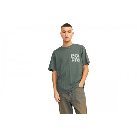 Jack And Jones Jorlafayette Pocket Ss T-Shirt Ανδρικό 