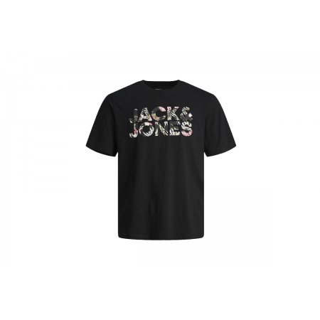 Jack & Jones Ανδρικό Κοντομάνικο T-Shirt Μαύρο