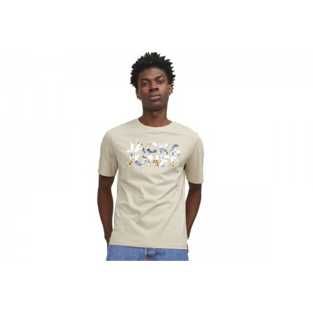 Jack And Jones Jjejeff Corp  T-Shirt Ανδρικό 