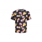 Jack And Jones Ανδρικό Κοντομάνικο Floral T-Shirt Πολύχρωμο