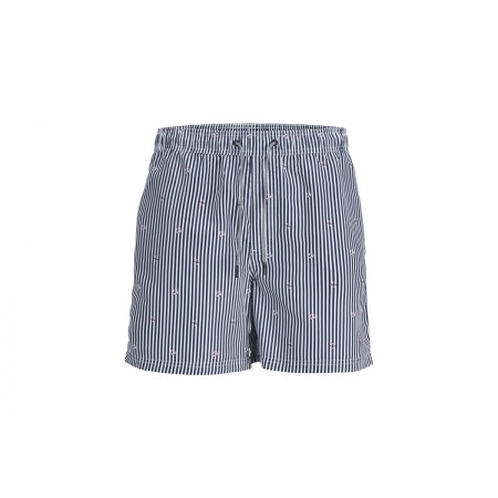 Jack And Jones Jpstfiji Jjswim Small Stripes Μαγιό Σορτς Ανδρικό 