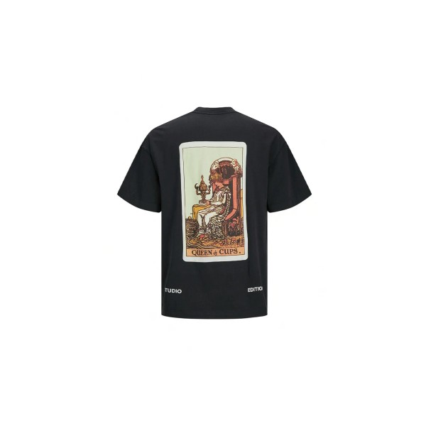 Jack And Jones Jorgrand Photo  T-Shirt Ανδρικό (12253999 BLACK)