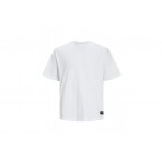 Jack And Jones Ανδρικό Κοντομάνικο T-Shirt Λευκό