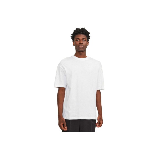 Jack And Jones Jorgrand Photo T-Shirt Ανδρικό (12253999 BRIGHT WHITE)