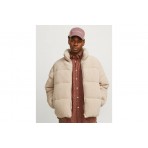 Jack And Jones Teddy Ανδρικό Sherpa Μπουφάν Εκρού