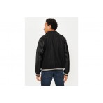 Jack & Jones Ανδρικό Bomber Μπουφάν Μαύρο
