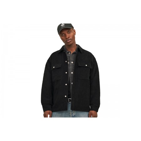 Jack And Jones Jorqueens Cord Πουκάμισο Μακρυμάνικο Ανδρικό 