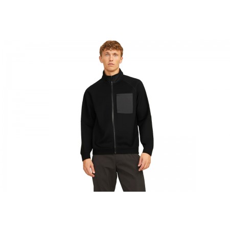 Jack And Jones Jcomatrix Sweat Zip Ζακέτα Πολυεστερική Ανδρική 