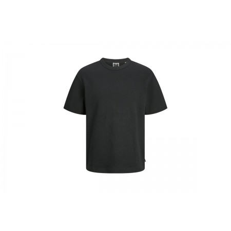 Jack And Jones Jcoalpha Waffle Crew Neck T-Shirt Ανδρικό 