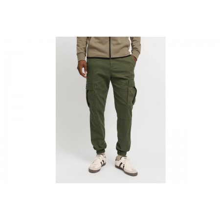 Jack And Jones Jpstkane Jonnie Cuffed Ret Παντελόνι Cargo Ανδρικό 