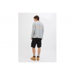 Jack And Jones Ανδρική Βερμούδα Cargo Μαύρη