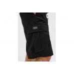 Jack And Jones Ανδρική Βερμούδα Cargo Μαύρη