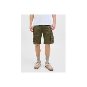 Jack And Jones Jpstcole Jjjonnie Βερμούδα Cargo Ανδρική (12268266 OLIVE NIGHT)