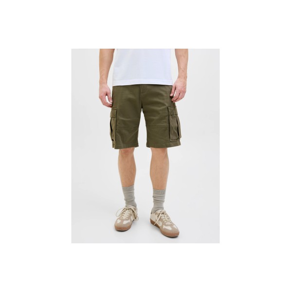 Jack And Jones Jpstcole Jjjonnie Βερμούδα Cargo Ανδρική (12268266 OLIVE NIGHT)