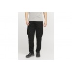 Jack And Jones Relaxed Fit Παντελόνι Cargo Ανδρικό (12268364 BLACK)