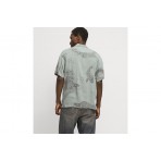Jack And Jones Jjjeff Aop Resort Πουκάμισο Κοντομάνικο Ανδρικό (12268465 ICEBERG GREEN)