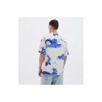 Jack And Jones Jjjeff Aop Resort Πουκάμισο Κοντομάνικο Ανδρικό (12268465 LAPIS BLUE)