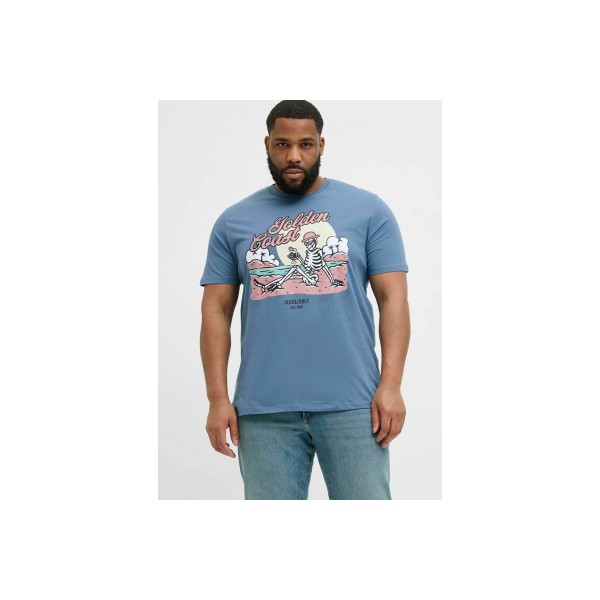 Jack And Jones Jjelijah T-Shirt Ανδρικό (12268472 OCEANVIEW)