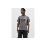 Jack And Jones Jjjaxon Ανδρικό Κοντομάνικο T-Shirt Ανθρακί
