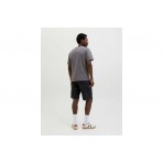 Jack And Jones Jjjaxon Ανδρικό Κοντομάνικο T-Shirt Ανθρακί