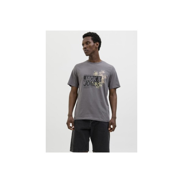 Jack And Jones Jjjaxon T-Shirt Ανδρικό (12269390 CASTLEROCK)
