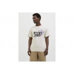 Jack And Jones Jjjaxon Ανδρικό Κοντομάνικο T-Shirt Μπεζ