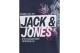 Jack And Jones Jjjaxon Ανδρικό Κοντομάνικο T-Shirt Μπλε Σκούρο