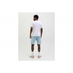 Jack And Jones Jjjaxon Ανδρικό Κοντομάνικο T-Shirt Λευκό