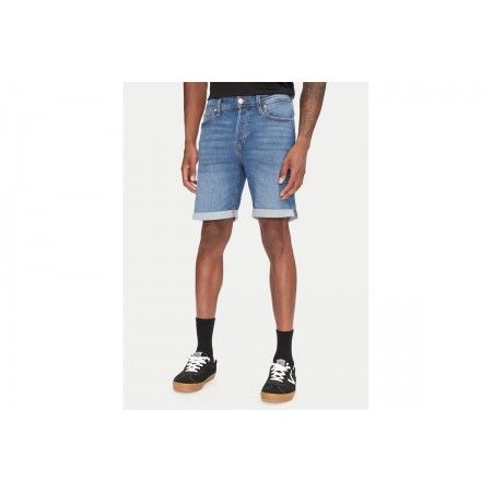 Jack And Jones Jjirick Jjoriginal 223 Βερμούδα Τζιν Ανδρική 