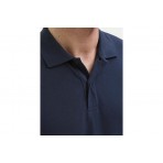 Jack And Jones Kane Ανδρικό Κοντομάνικο T-Shirt Μπλε Σκούρο