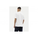 Jack And Jones Kane Ανδρικό Κοντομάνικο T-Shirt Λευκό