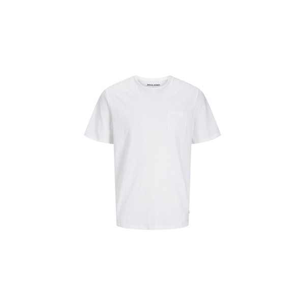 Jack And Jones Jjjake Tampa T-Shirt Ανδρικό (12270579 WHITE)