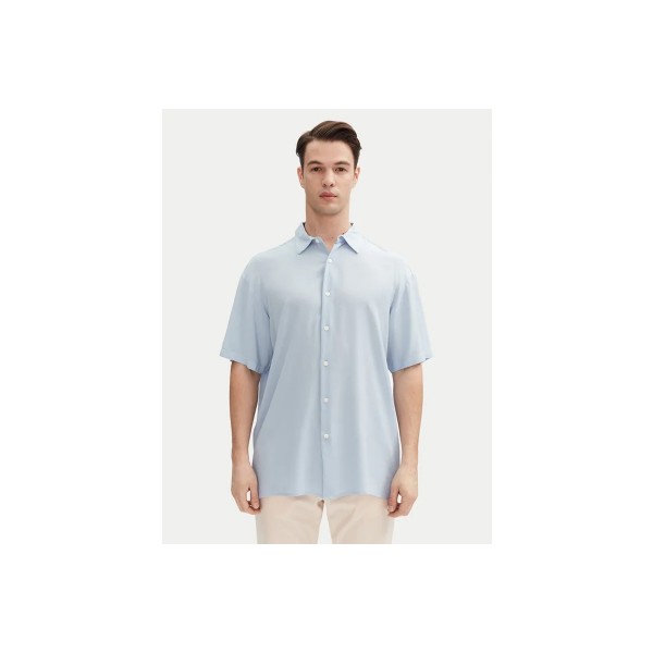 Jack And Jones Jorjoshua Viscose Πουκάμισο Κοντομάνικο Ανδρικό (12271078 CASHMERE BLUE)