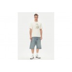 Jack And Jones Jjiron Jjoroginal 450 Βερμούδα Τζιν Ανδρική (12272552 BLUE DENIM)