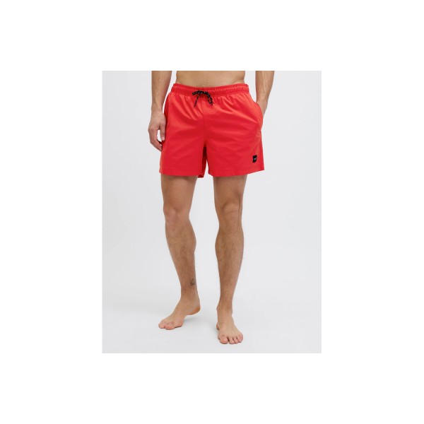 Jack And Jones Jpstmaui Jjswim Μαγιό Σορτς Ανδρικό (12272776 TRUE RED)