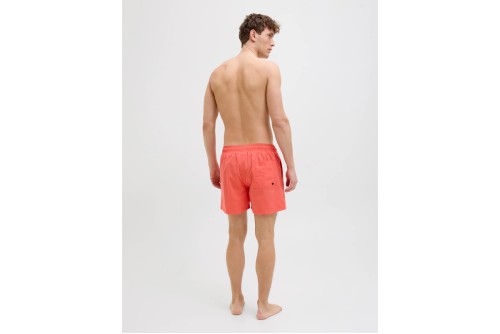 Jack And Jones Jpstmaui Jjswim Μαγιό Σορτς Ανδρικό (12272799 HOT CORAL)
