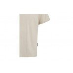 Jack And Jones Recharge Ανδρικό Κοντομάνικο T-Shirt Μπεζ
