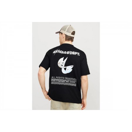 Jack And Jones Jcodynamic Dust Ss Crew Neck Ln T-Shirt Ανδρικό 